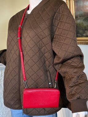 Matt & Nat Inver Vegan Crossbody Wallet - Dwell Red